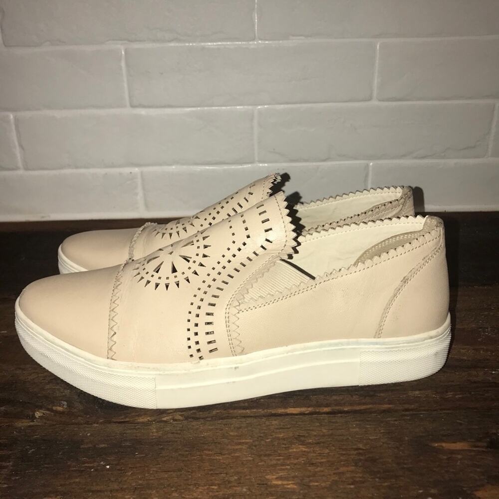 Seychelles Wheelhouse Leather Platform Sneakers 10 - Picture 5 of 7